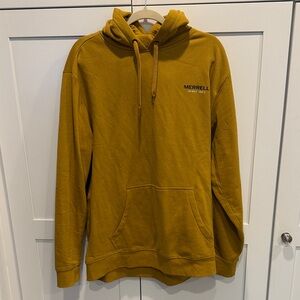 Merrell Golden Yellow Hoodie for Men